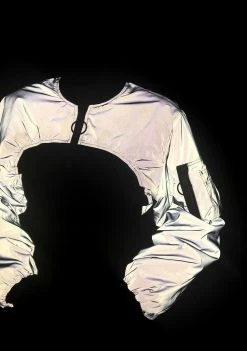 Poster Grl Outerwear Feelin' Icy Reflective Bomber