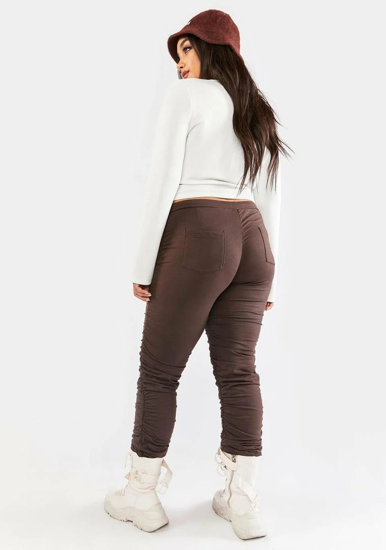 Poster Grl Plus Hot Roommate Ruched Joggers Jogger Sweatpants 6 Poster Grl Plus Hot Roommate Ruched Joggers Jogger Sweatpants