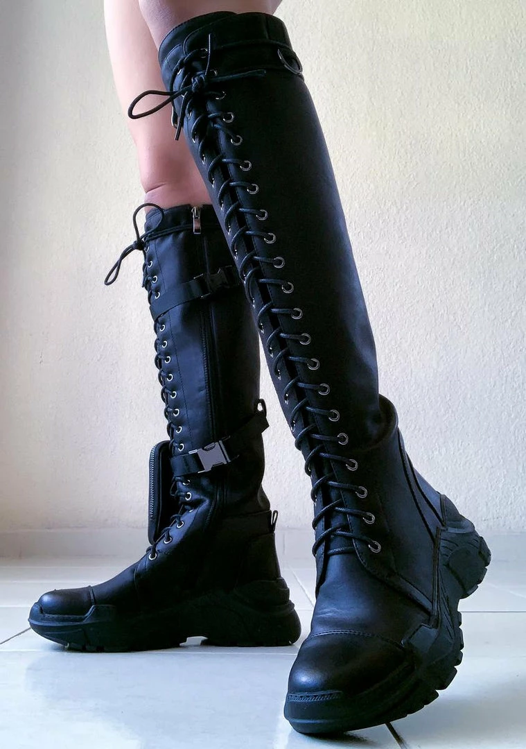Poster Grl Boots & Booties Find My Funds Pocket Combat Boots 4 Poster Grl Boots & Booties Find My Funds Pocket Combat Boots