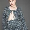 Poster Grl Luxe Never The Same Plaid Skirt Set