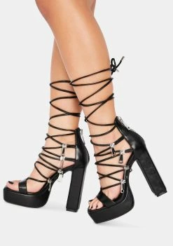 Poster Grl In Your Zip Code Platform Heels