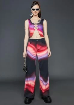 Poster Grl Personal Vendetta Wide Leg Jeans Wide Leg Pants
