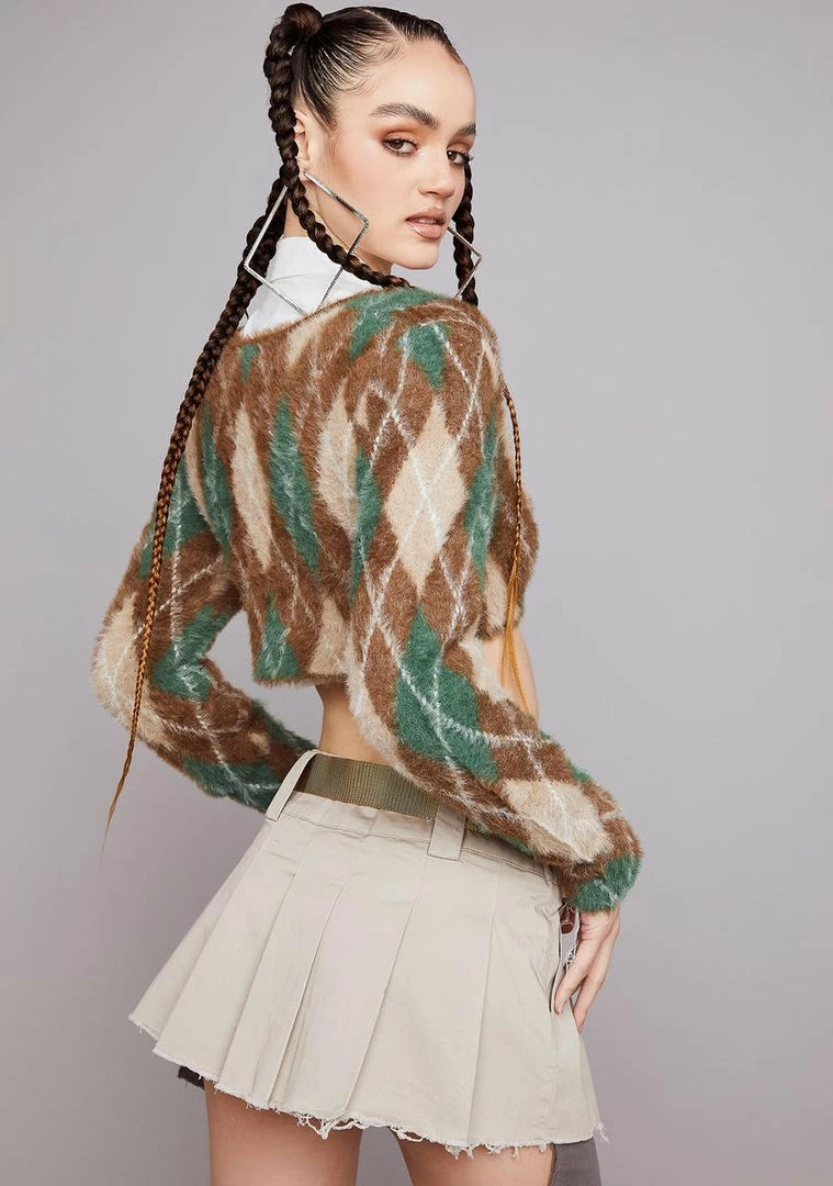 Poster Grl Khaki Viral Attitude Pleated Mini Skirt Pleated Skirt 6 Poster Grl Khaki Viral Attitude Pleated Mini Skirt Pleated Skirt