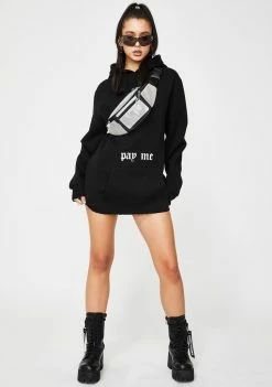 Poster Grl Wherez My Money Graphic Hoodie Tops