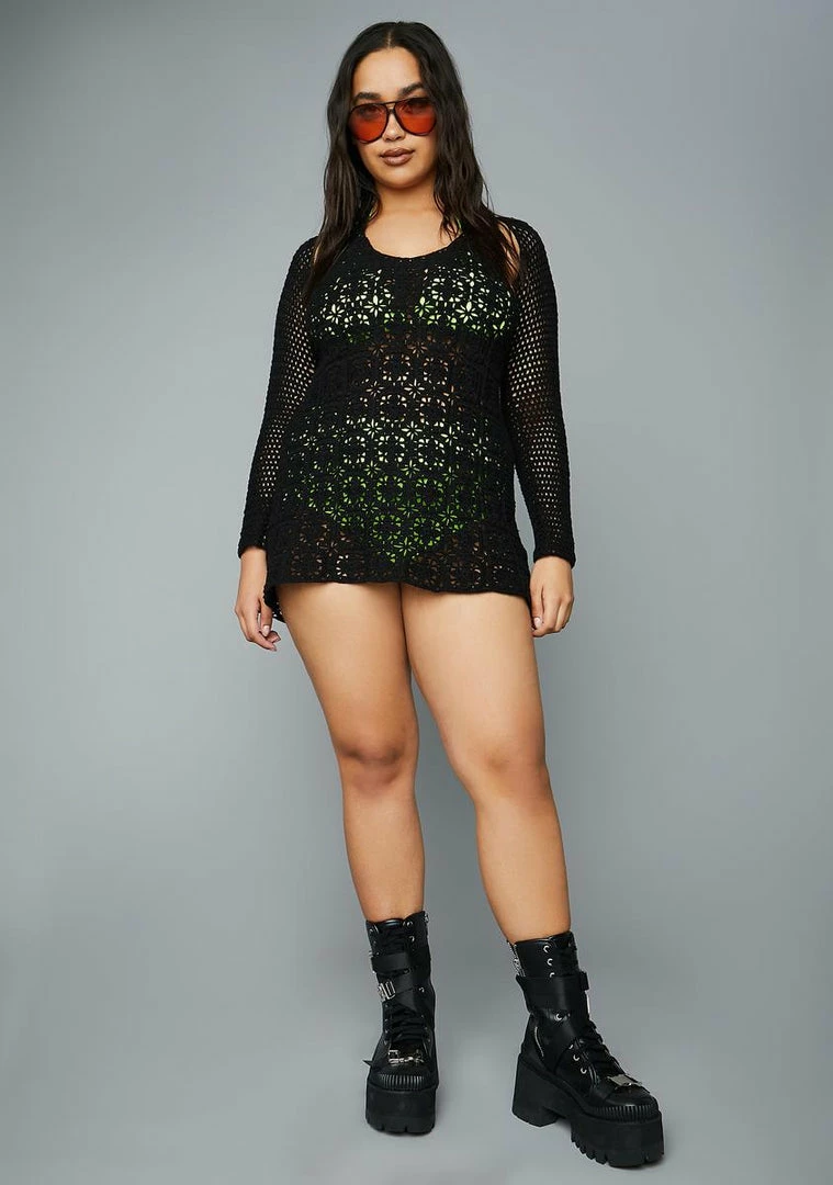 Poster Grl Plus Night Dance With You Crochet Dress Set 5 Poster Grl Plus Night Dance With You Crochet Dress Set