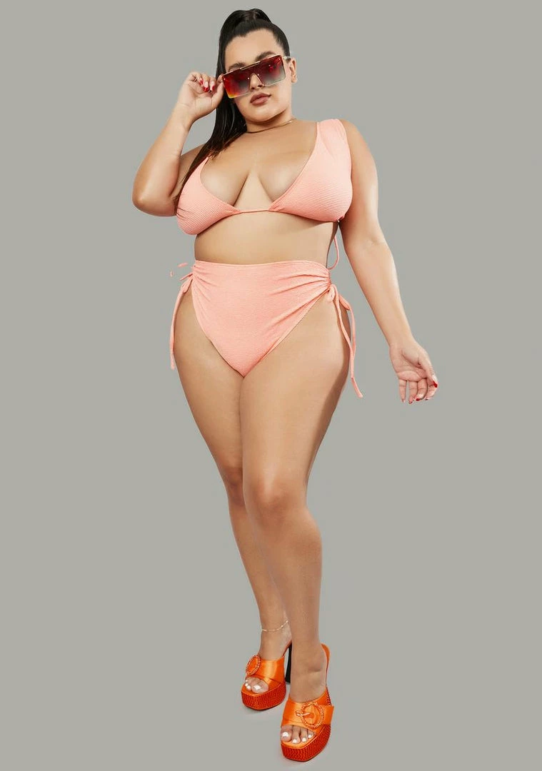 Poster Grl Plus Peachy Vice High Rise Bikini Set Swim 5 Poster Grl Plus Peachy Vice High Rise Bikini Set Swim