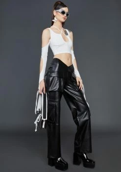 Poster Grl Path Of Destruction Vegan Leather Pants