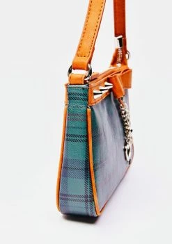 Poster Grl College Ruled Plaid Shoulder Bag Bags & Wallets
