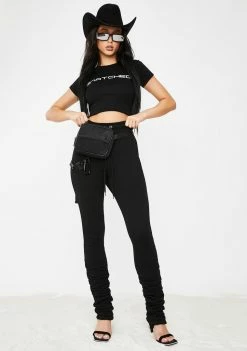 Poster Grl Tops Snatched For Life Baby Tee