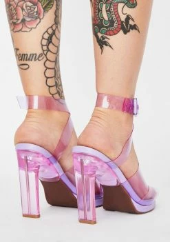 Poster Grl Pretty Lil Liar Clear Heels 10 Poster Grl Pretty Lil Liar Clear Heels