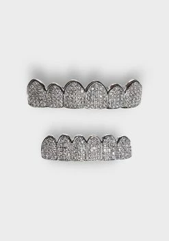 Poster Grl Billionaire Bling Teeth Grills Body Chain