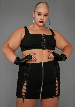 Poster Grl Now Hold That Pose Skirt Set