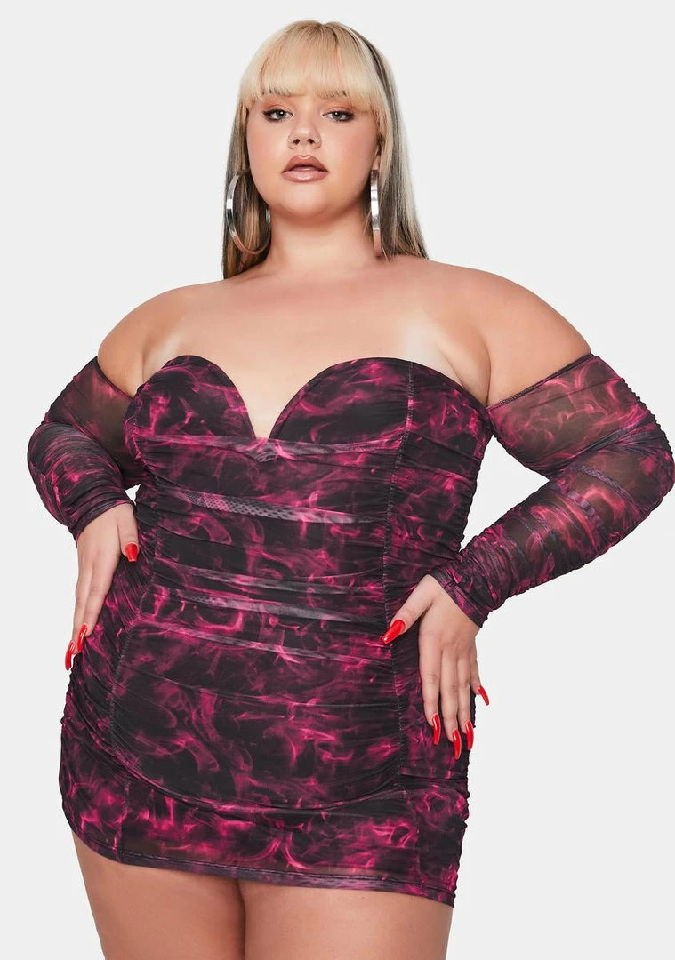 Poster Grl Final Burn Notice Off The Shoulder Dress 3 Poster Grl Final Burn Notice Off The Shoulder Dress