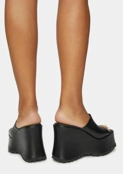 Poster Grl Platforms In The Zone Coated Platform Sandals