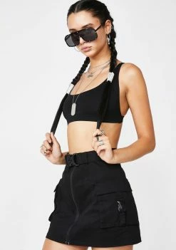 Poster Grl Miss Behaving Cargo Skirt