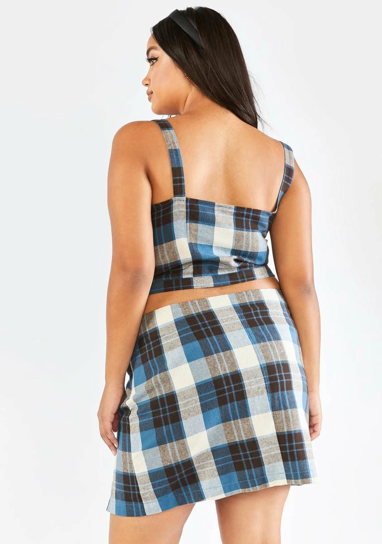 Poster Grl Plus Eff Academia Plaid Mini Skirt 6 Poster Grl Plus Eff Academia Plaid Mini Skirt