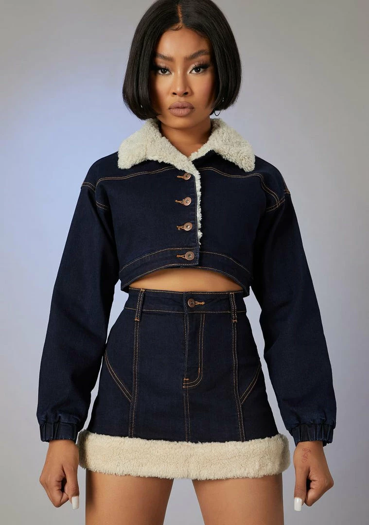 Poster Grl Attention Seeker Denim Puffer Jacket 3 Poster Grl Attention Seeker Denim Puffer Jacket