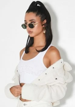 Poster Grl Babelicious Rhinestone Tank Tops