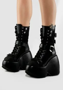 Poster Grl Check The Name Tag Platform Boots Platforms