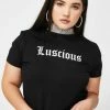 Poster Grl Tops Luscious Baby Graphic Tee