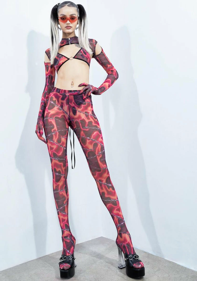 Poster Grl High Risk Hottie 3-Piece Mesh Set 4 Poster Grl High Risk Hottie 3-Piece Mesh Set