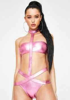 Poster Grl Swim After Party Invite Two Piece Bikini Set