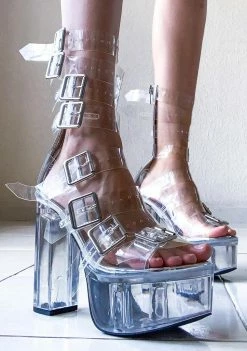 Poster Grl Level Up Platform Buckle Heels Platforms 10 Poster Grl Level Up Platform Buckle Heels Platforms