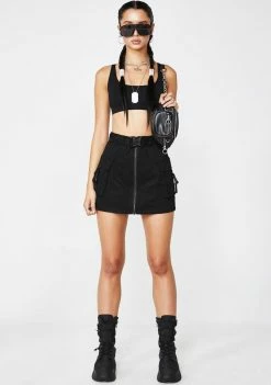 Poster Grl Miss Behaving Cargo Skirt