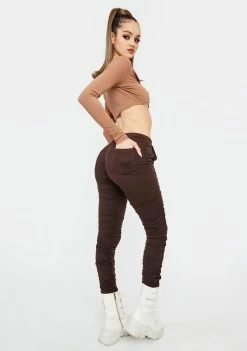 Poster Grl Hot Roommate Ruched Joggers 9 Poster Grl Hot Roommate Ruched Joggers