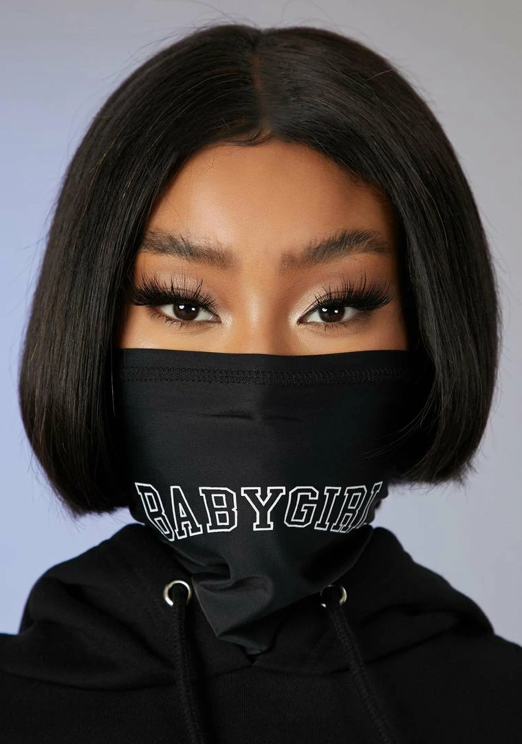 Poster Grl Mysterious Baby Girl Face Mask 3 Poster Grl Mysterious Baby Girl Face Mask