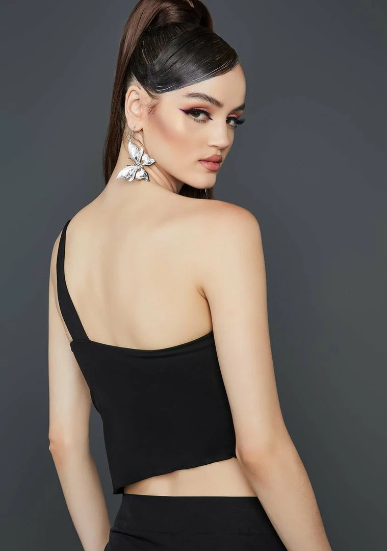 Poster Grl Wicked Karma's Kiss Asymmetric Tank Top 6 Poster Grl Wicked Karma's Kiss Asymmetric Tank Top