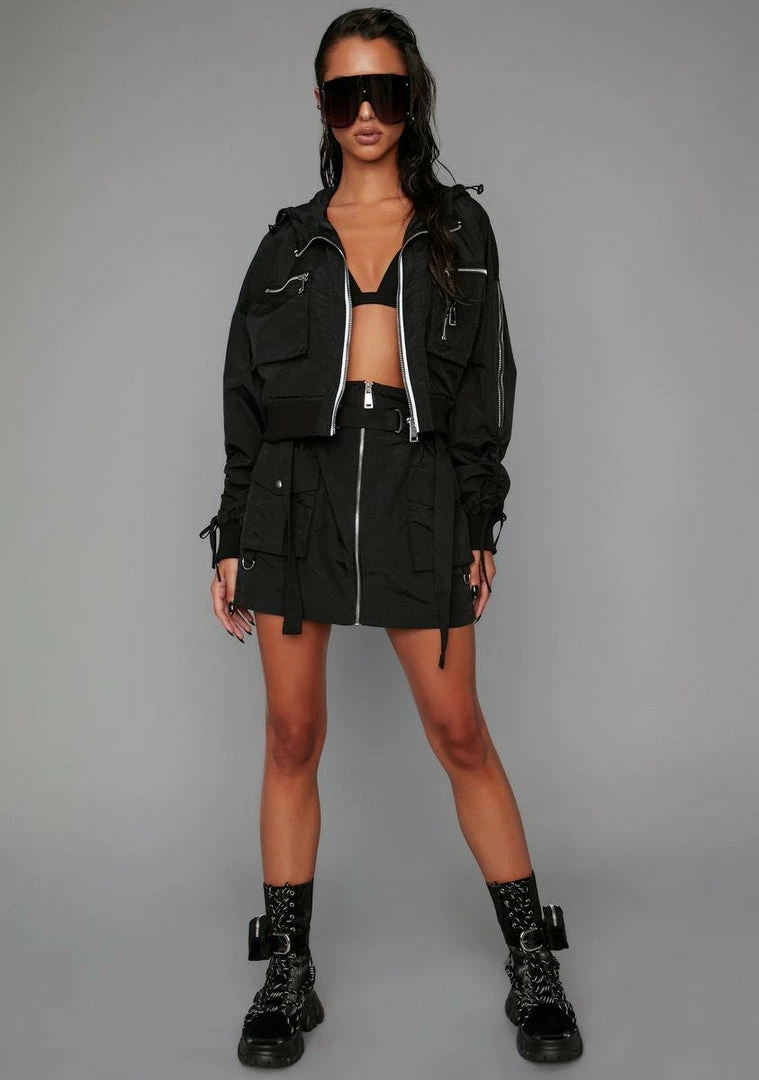 Poster Grl Take The Title Crop Hoodie 5 Poster Grl Take The Title Crop Hoodie