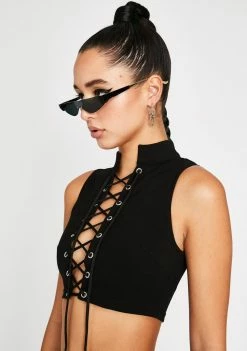 Poster Grl Baddie Tingz Crop Top Tops