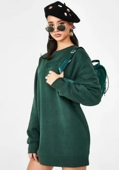 Poster Grl Woke Up Like This Sweatshirt Dress Dresses