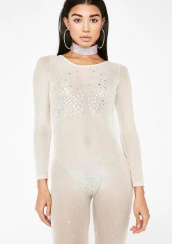 Poster Grl Fame And Fortune Mesh Catsuit