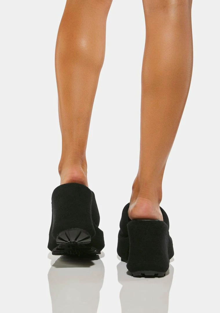 Poster Grl Platform Sandals That's My Name Platform Slides 7 Poster Grl Platform Sandals That's My Name Platform Slides