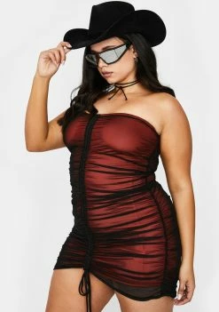 Poster Grl Dresses Bae Know My Worth Strapless Dress