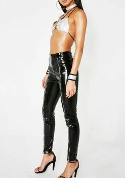 Poster Grl Bottoms Poppin' Tags PVC Leggings
