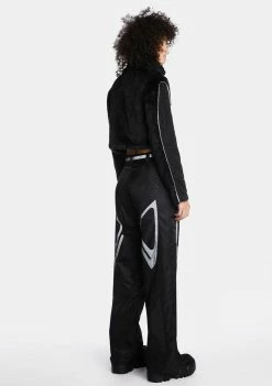 Poster Grl Wide Leg Pants Future Couture Reflective Pants 10 Poster Grl Wide Leg Pants Future Couture Reflective Pants