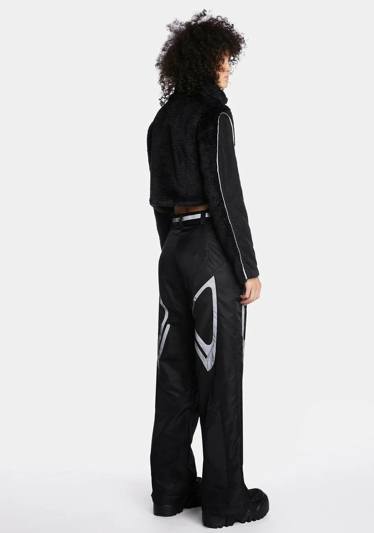 Poster Grl Wide Leg Pants Future Couture Reflective Pants 6 Poster Grl Wide Leg Pants Future Couture Reflective Pants