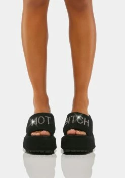 Poster Grl Platform Sandals That's My Name Platform Slides 9 Poster Grl Platform Sandals That's My Name Platform Slides