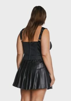 Poster Grl Corset Top Plus Hard To Handle Bustier Top