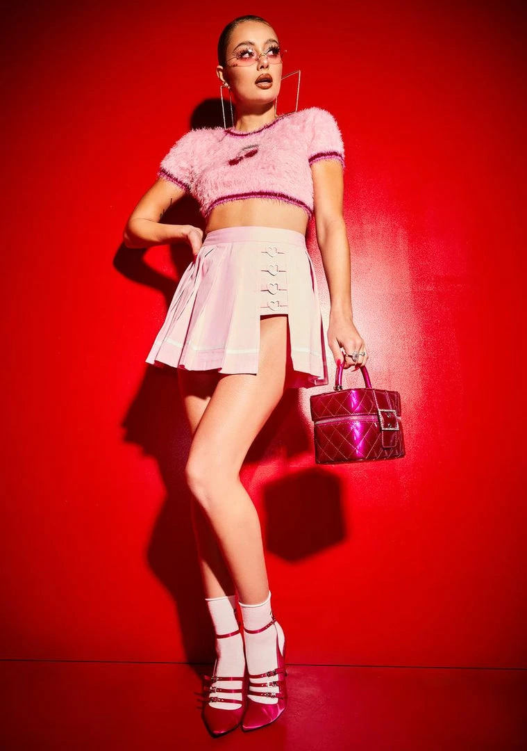 Poster Grl School Sweetheart Pleated Skirt 5 Poster Grl School Sweetheart Pleated Skirt