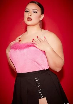 Poster Grl Plus Cherry Milkshake Boa Tank Tops