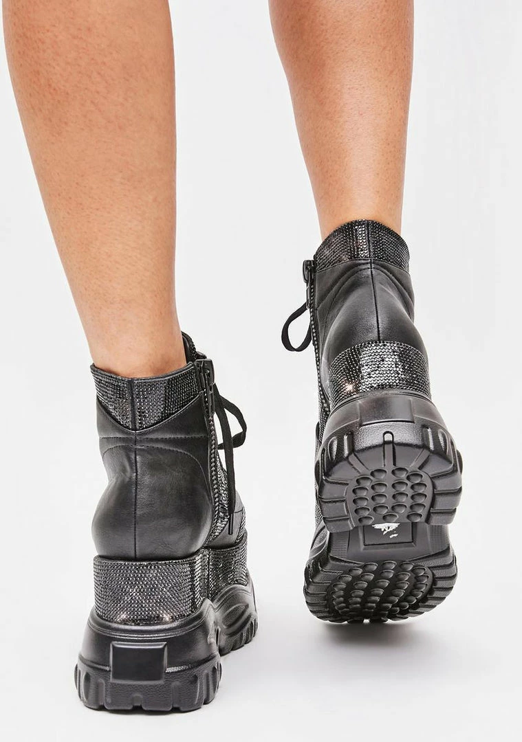 Poster Grl Diva Street Rhinestone Platform Sneakers 6 Poster Grl Diva Street Rhinestone Platform Sneakers