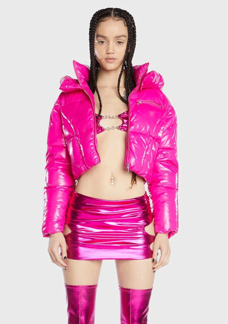Poster Grl Futuristic Flair Puffer Jacket 2 Poster Grl Futuristic Flair Puffer Jacket