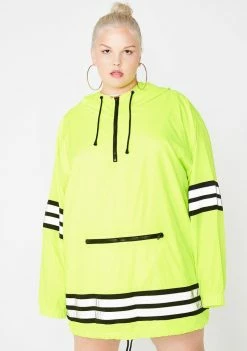 Poster Grl Mz Bodak Proceed With Caution Reflective Parka Outerwear