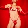Poster Grl Lingerie & Sleepwear Scarlet Professional Heartbreaker Lingerie Set