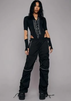 Poster Grl Tops Making Matrixes Graphic Bodysuit