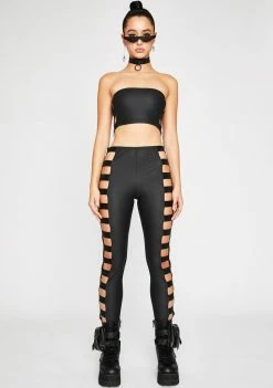 Poster Grl Bottoms Unbothered N' Unapologetic Zip Pants